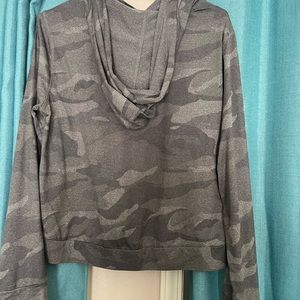 Spyder hoodie, camouflage pattern
